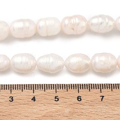 Natural Cultured Freshwater Pearl Beads Strands PEAR-D003-01D-11-1
