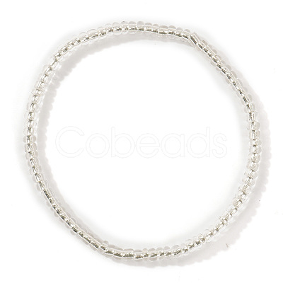 Bohemian Style Glass Seed Round Beaded Stretch Bracelets for Women and Girls QC1602-14-1