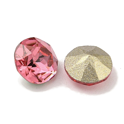 Glass Rhinestone Cabochons RGLA-L029-13B-209-1