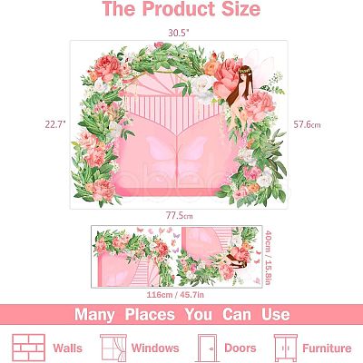 PVC Wall Stickers DIY-WH0228-311-1