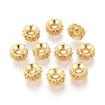 Brass Spacer Beads X-KK-N259-46-1