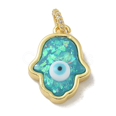 Rack Plating Brass Pendants KK-Q009-05G-01-1