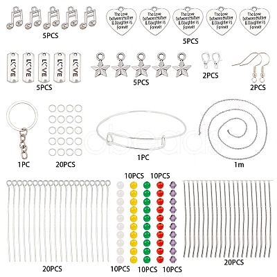DIY Mother's Day Jewelry Sets Making Kits DIY-SC0012-16-1