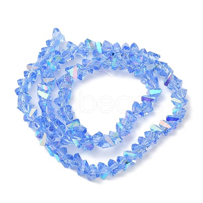 Transparent Glass Beads Strands EGLA-P061-04B-AB01-1