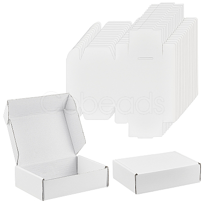 Cardboard Paper Shipping Box CON-WH0089-57-1