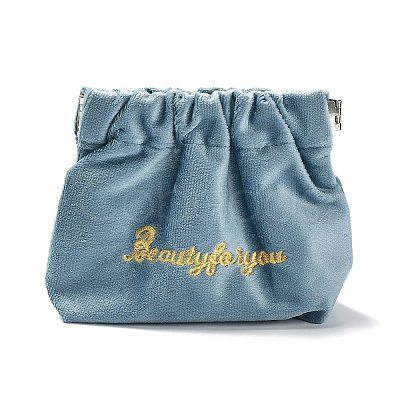 Velvet Spring Snap Closure Change Purse LS-ABAG-P009-A03-1