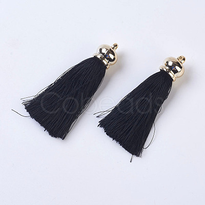Polyester Tassel Pendants FIND-P026-C11-1
