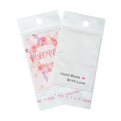 24Pcs 3 Colors Cardboard Necklace Display Cards CDIS-FS0001-07-1