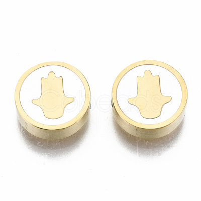 304 Stainless Steel Beads STAS-S080-021G-1