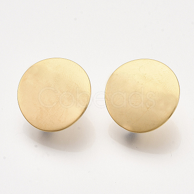 304 Stainless Steel Stud Earring Findings LS-X-STAS-S079-51-1