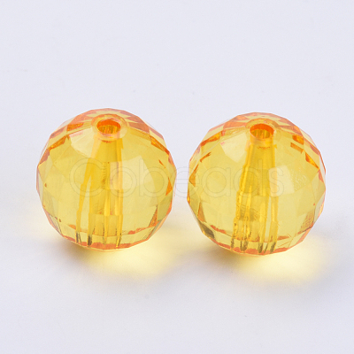 Transparent Acrylic Beads TACR-Q254-10mm-V24-1