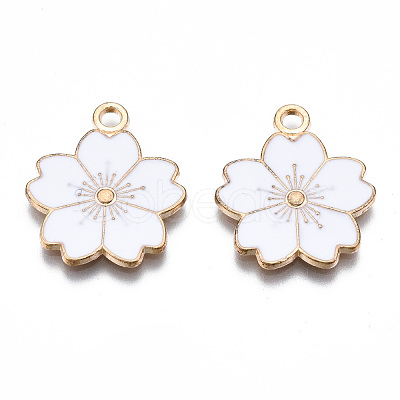 Alloy Enamel Pendants X-ENAM-S121-115-1