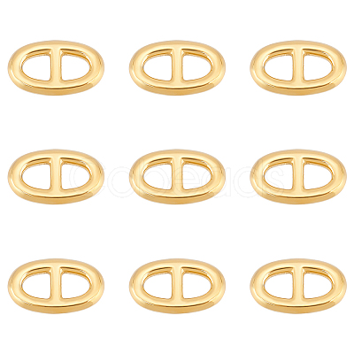 10Pcs 304 Stainless Steel Connector Charms STAS-UN0055-08-1