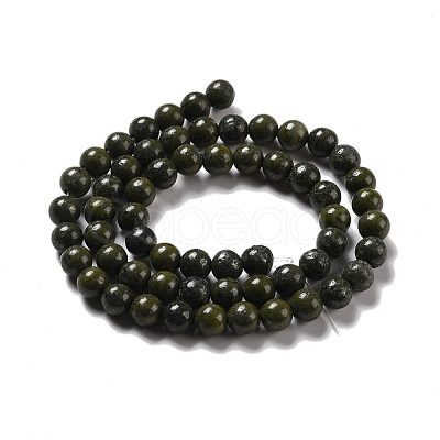 Natural Epidote Beads Strands G-D465-01A-1