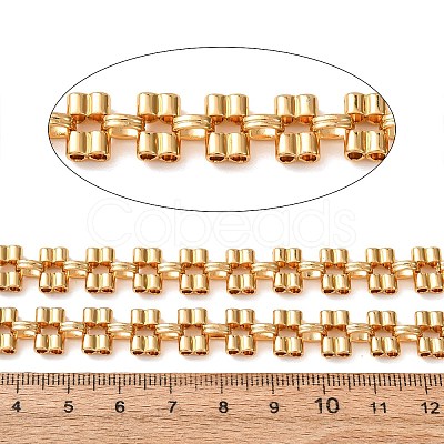 304 Stainless Steel Double Row Barrel Link Chains SA-CBAE0F2-08G-1