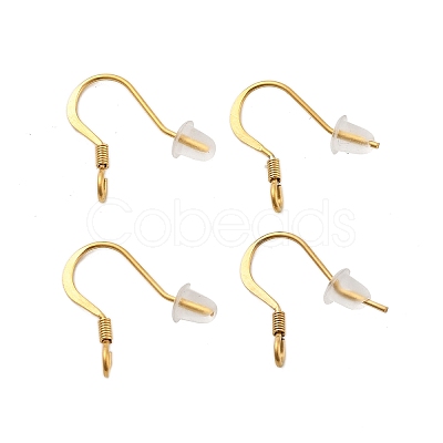 316 Stainless Steel French Hooks with Coil STAS-E163-16G-01-1