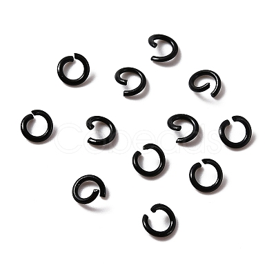 Zinc Alloy Open Jump Rings X-FIND-WH0014-79G-1