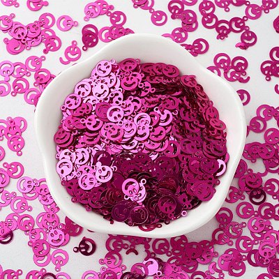 Ornament Accessories Plastic Paillette/Sequins Beads PVC-E001-13-YD02-1