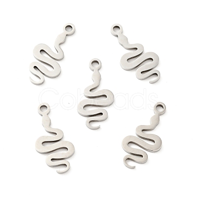 Non-Tarnish 201 Stainless Steel Pendants STAS-E015-17P-1