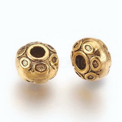 Tibetan Silver Spacer Beads GLF0713Y-NF-1