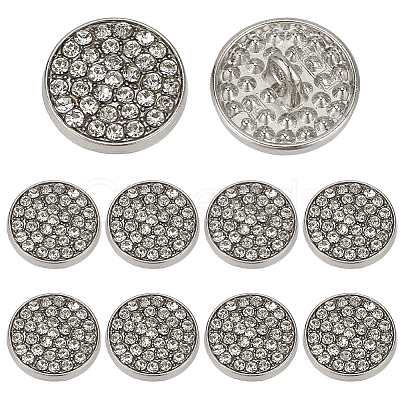 20Pcs Alloy Shank Buttons FIND-CY0001-62-1