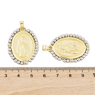 Rack Plating Brass Pendants KK-P269-14G-A-1
