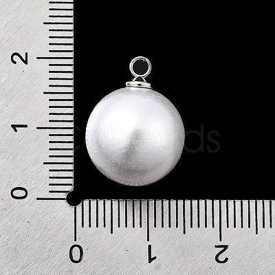 ABS Plastic Imitation Pearl Pendants FIND-H052-01H-04P-1