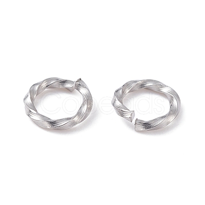 Tarnish Resistant 304 Stainless Steel Open Jump Rings STAS-F191-12P-A-1