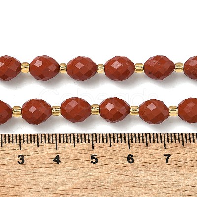 Natural Red Jasper Beads Strands G-F809-A50-01-1