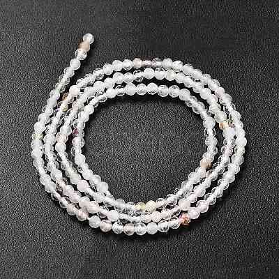 Natural Quartz Crystal Beads Strands G-RM2025-06-2.5mm-1
