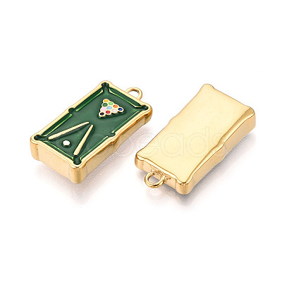 304 Stainless Steel Enamel Pendants STAS-T068-01-1