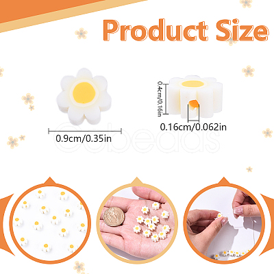 Handmade Polymer Clay Beads CLAY-YW0002-05A-1