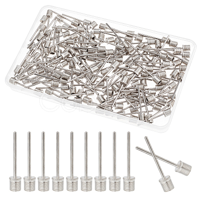 AHADEMAKER 150Pcs Steel Needle Nozzle Adapter AJEW-GA0005-18-1