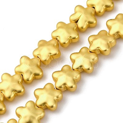 Electroplate Glass Beads Strands EGLA-H109-03-1