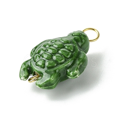 Handmade Procelain Pendants PALLOY-JF02470-1