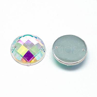Sew on Rhinestone GACR-Q018-10mm-01-1