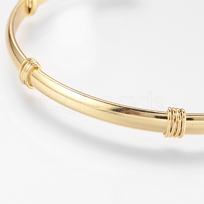 Brass Cuff Bangles X-BJEW-K153-02E-1