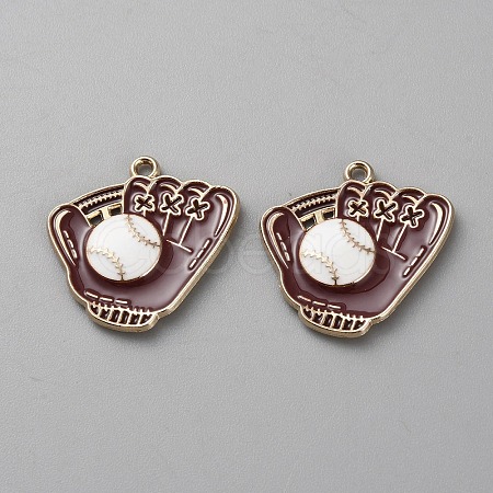 Alloy Enamel Pendants ENAM-CJC0010-36C-04-1
