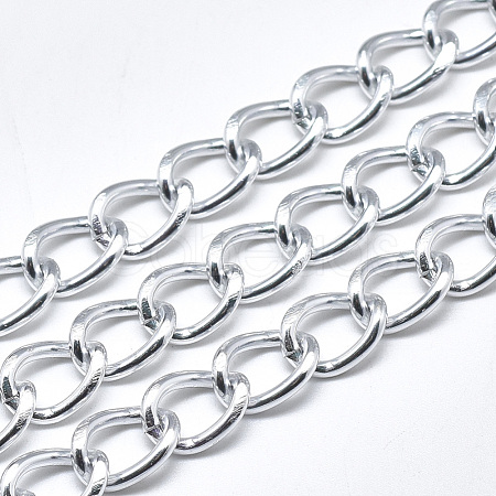 Aluminium Curb Chains CHA-T001-22S-1