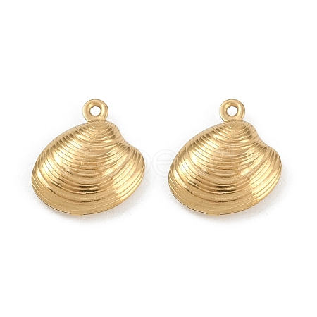 Ocean 304 Stainless Steel Charms STAS-P390-01B-G-1