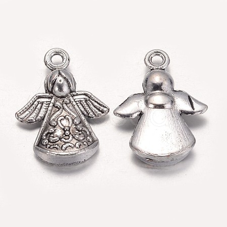 Tibetan Style Alloy Angel Pendants LS-LF1238Y-NF-1
