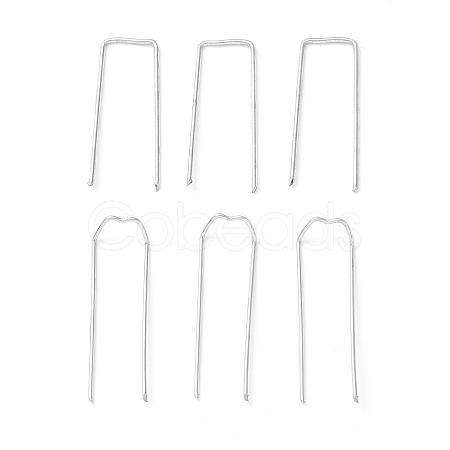 200Pcs 2 Style Galvanized Iron M-Shape pins TOOL-GA0001-54-1