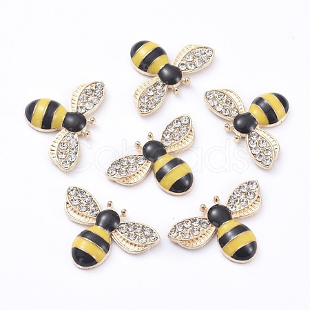 Alloy Enamel Cabochons ENAM-WH0047-44B-1