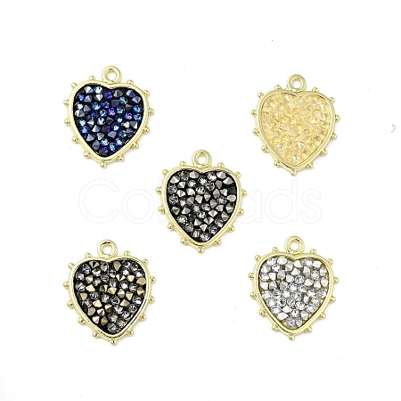 Rhinestone Pendants KK-C246-01LG-1