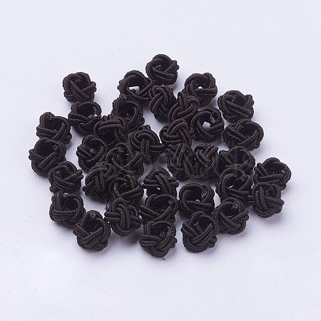 Nylon Cord Woven Beads NWIR-F005-14G-1