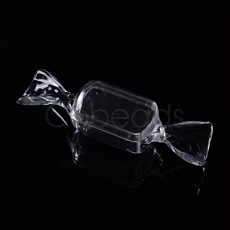 Transparent Plastic Bead Storage Containers CON-K007-03-1