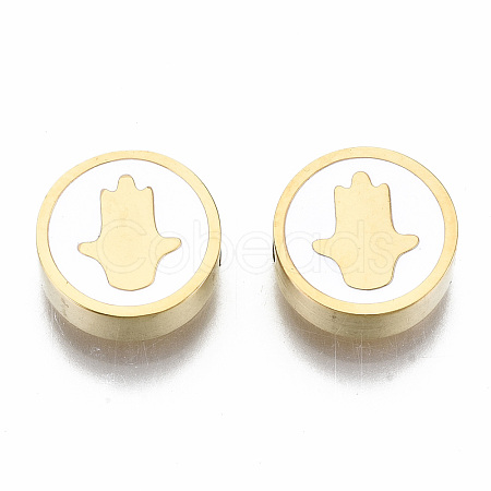 304 Stainless Steel Beads STAS-S080-021G-1