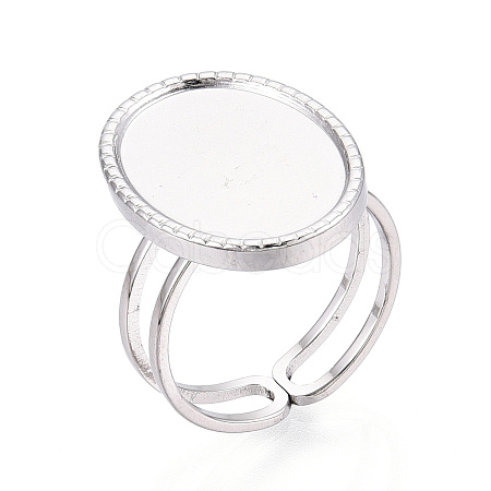 Adjustable 304 Stainless Steel Ring Components STAS-T066-74P-1