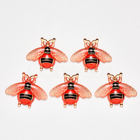 Transparent Acrylic Pendants X-TACR-R140-07F-1