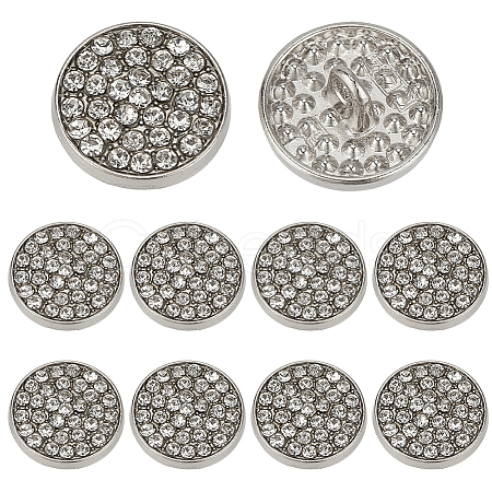 20Pcs Alloy Shank Buttons FIND-CY0001-62-1